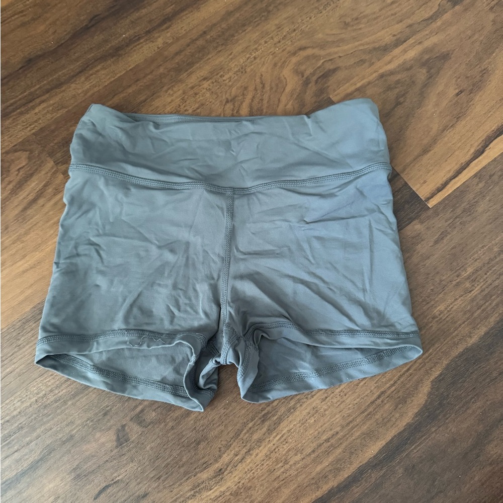 FlexTek Gray Kids Booty Shorts